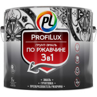 Грунт-эмаль Profilux по ржавчине 3в1 синяя 5 кг Н0000005150