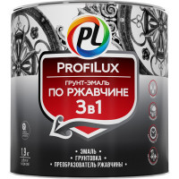 Грунт-эмаль Profilux по ржавчине 3в1 зеленая 1,9 кг Н0000005009