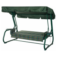 Садовые качели Удачная Мебель Ибица зеленые A52G.337