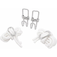 Система креплений для гамака Ecos FS-01 2 веревки, 2 крючка, 2 стопора 004982