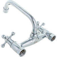 Настенный смеситель для кухни FRAP F4708 1/2, крест верхний 518861