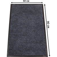 Влаговпитывающий коврик ComeForte TRAFFIC 60х90см серый 6090/3 HP-1009