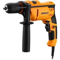 Ударная сетевая дрель с быстрозажимным патроном DEKO DKID850W 063-4155