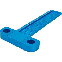 Т-образная алюминиевая разметочная линейка Uniq tool 160x33 UTM-0097