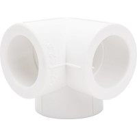 Угловой тройник Blue Ocean полипропиленовый, 25x90 PPRF/EET(W)-25