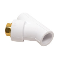 Обратный клапан Blue Ocean полипропиленовый, косой - 25 PPRF/IBF-25