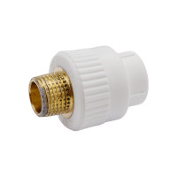 Комбинированная муфта Blue Ocean полипропиленовая, НР - 20x1/2 PPRF/EA(W)-20х1/2"