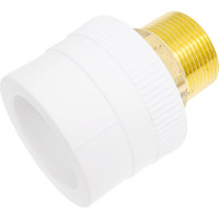 Комбинированная муфта Blue Ocean полипропиленовая, НР под ключ - 50x1,1/4 PPRF/HTEA(W)-50х1,1/4"