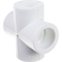 Крестовина Blue Ocean прямая, полипропиленовая - 20 PPRF/CP(W)-20