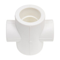 Переходная крестовина Blue Ocean полипропиленовая - 32х25 PPRF/RCP(W)-32х25