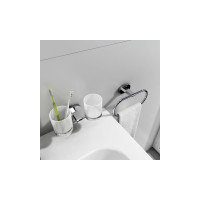 Держатель с двумя стаканами (стекло) Ravak CR 220.00, X07P189 00000037166