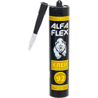 Клей ALFAFLEX жидкие гвозди, для элементов декора, белый, 280 мл 534268