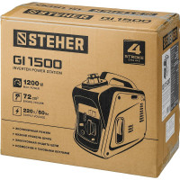 Инверторный генератор STEHER 1200 Вт GI-1500
