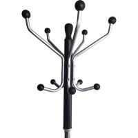 Вешалка-стойка BRABIX CR-870 металл, 5+3 крючка, цвет коричневый 606436