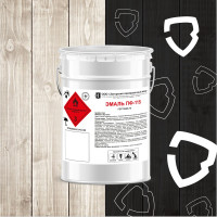 Эмаль ЗАГОРСКИЙ ЛАКОКРАСОЧНЫЙ ЗАВОД ПФ-115 черная 5 кг ZLK05364