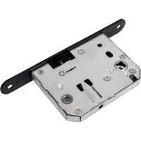 Бесшумная сантехническая защелка BUSSARE PLAST50 70 BLACK 940000001855