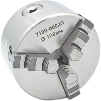 Патрон токарный 100 мм 3-х кулачковый 7100-0002П К11-100 TORNERI 038980