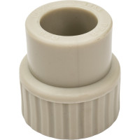 Муфта RTP PN25 комбинированная, внутренняя резьба, D20х1/2", серая 10933