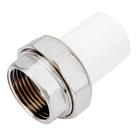 Ниппельное соединение RTP американка трубная, внутренняя резьба, D32х1 мм 14283