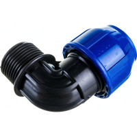 Отвод RTP с наружной трубной резьбой PN 16 D 25х1 14700