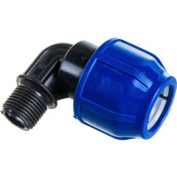 Отвод RTP с наружной трубной резьбой PN 16 D 25х1 2 11553