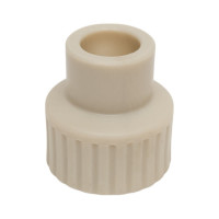 Муфта RTP PN25 комбинированная, внутренняя резьба, D20х3/4 мм, серая 10934