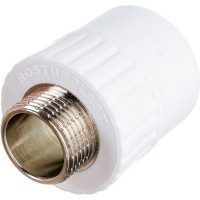 Муфта RTP PN25 комбинированная, наружная резьба, D32х3/4 мм 10667