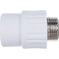 Муфта RTP PN25 комбинированная, наружная резьба, D25х3/4 мм 10665