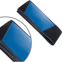 Чехол на руль DSV Black+Blue неопрен, с перфорированными вставками R99306A