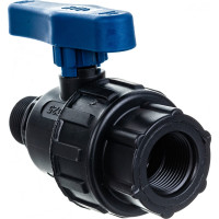 Шаровый кран RTP вн/нар., трубная резьба D 3/4х3/4 19028