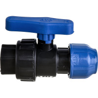 Шаровый кран RTP внутренняя трубная резьба, цанга, D 25х3/4 14395