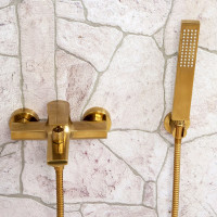 Смеситель для ванны WasserKRAFT Aisch с коротким изливом 5501
