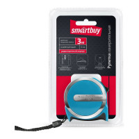 Измерительная рулетка Smartbuy 3мх16мм, пластиковый ударопрочный корпус, усиленный зацеп SBT-MTP-316P3
