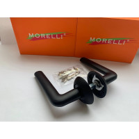 Дверная ручка MORELLI Колонна цвет-черный MH-03 BL-IND 9012845