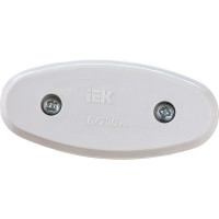 Одноклавишный выключатель IEK ВБ-01Б разборный, для бра, белый EVB10-K01-10