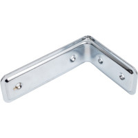 Кронштейн VORMANN 3-F 115х80х40 мм, оцинкованный, цвет: хром, 00165 115 C