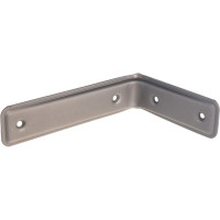 Кронштейн VORMANN 3-F 160х105х40 мм, оцинкованный, цвет: сталь, 00165 160 SM