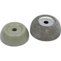 Полусфера абразивная для резины (65х25 мм; зерно SSG 230) NORM RH-109