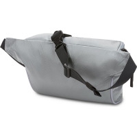 Сумка на пояс SWISSGEAR светло-серая, полиэстер с плетением рип-стоп, 38x5x15 см 3991404521