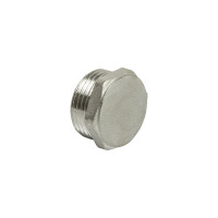 Заглушка VRT 1/2", наружная, с контрольным отверстием, никель 1912-000015 503076