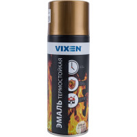Термостойкая эмаль Vixen золото аэрозоль 520 мл VX53007