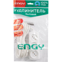 Удлинитель Engy Премиум 5м/3 розетки ПВС 2х0.75 186701