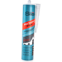 Битумный герметик для крыши Sila PRO Max Sealant, Bitum, 280 мл SSBBR280