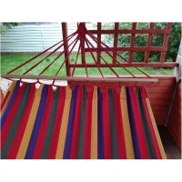 Полотняный гамак Ecos Ham-08 с деревянной планкой, р-р 200х100 см 004969