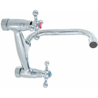 Настенный смеситель для кухни FRAP F4708 1/2, крест верхний 518861