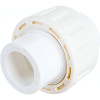 Комбинированная разборная муфта - американка Blue Ocean полипропиленовая для агрессивных сред - 20 PPRF/UA-PPR(W)-20