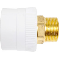 Комбинированная муфта Blue Ocean полипропиленовая, НР под ключ - 50x1,1/4 PPRF/HTEA(W)-50х1,1/4"