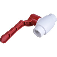 Шаровой кран Blue Ocean полипропиленовый (шар - PPSU) для агрессивных сред - 20 PPRF/BV/PPR/HW-2(W)-20