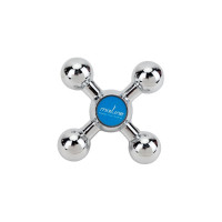 Маховик mixline крест ML07 металл, блистер, пара, 24 шлица 526781