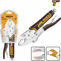 Зажимные клещи INGCO 180мм HCJLW0207